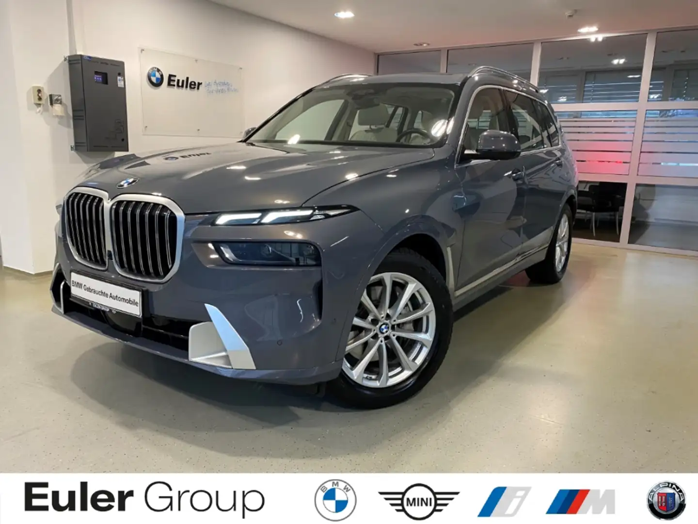 BMW X7 xDrive 40d HUD Luftfederung Niveau StandHZG AHK-kl Grau - 1