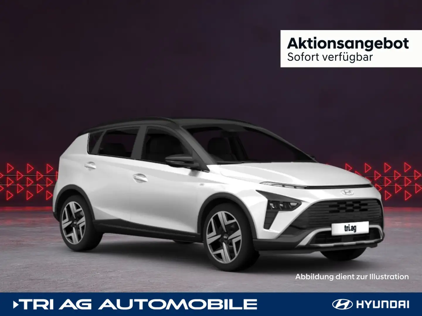 Hyundai BAYON Bayon Select 48V  Einparkhilfe vo+hi Klima Digit bijela - 1
