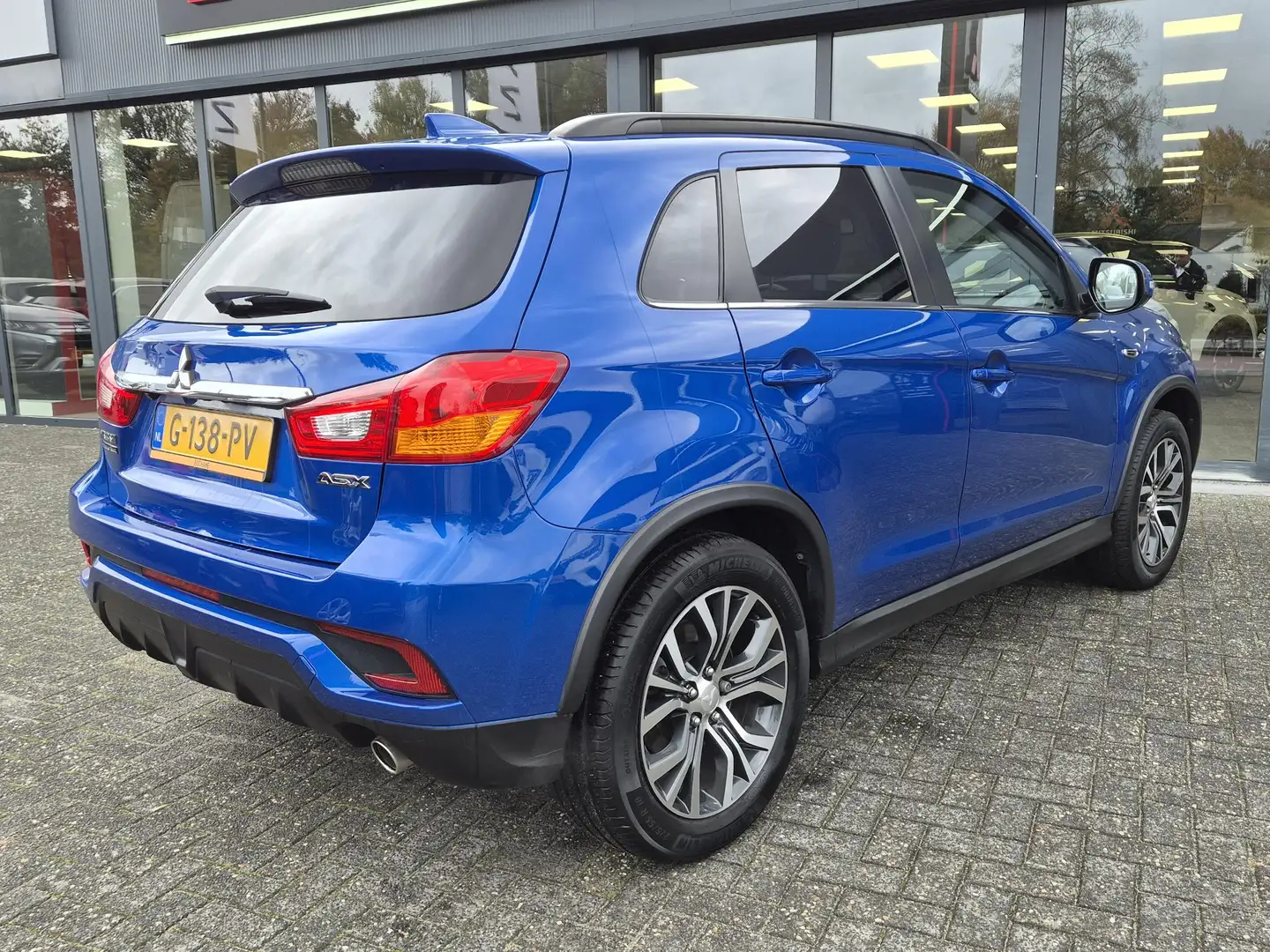 Mitsubishi ASX 1.6 Cleartec Instyle | AppleCarplay/AndroidAuto | Blauw - 2