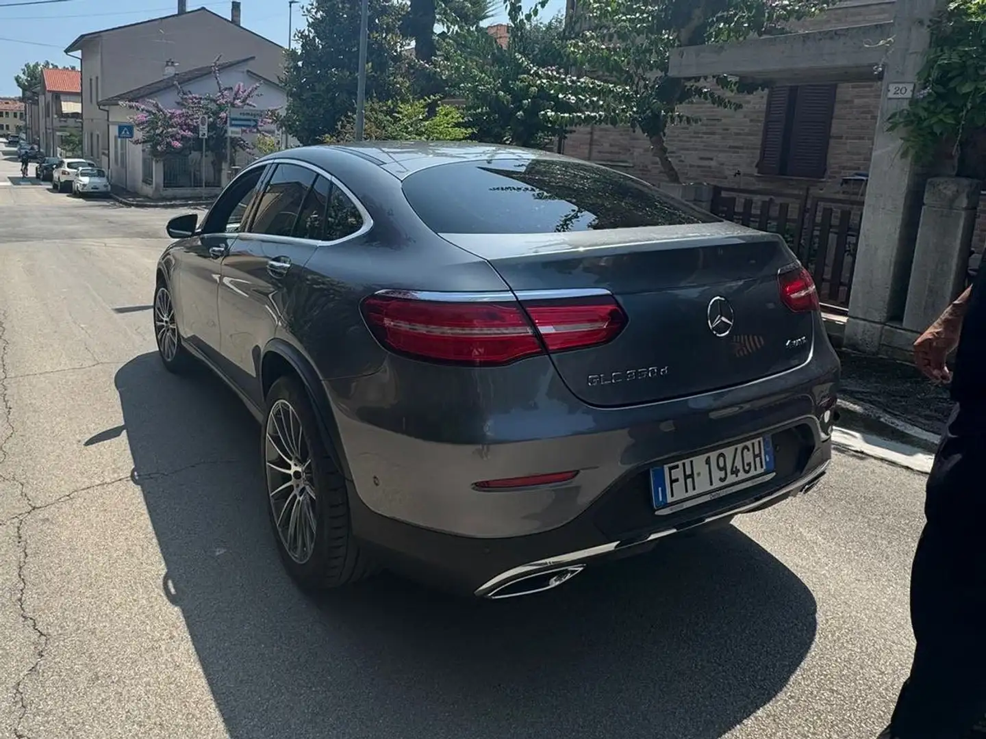Mercedes-Benz GLC 350 GLC Coupe 350 d Executive 4matic auto Grigio - 2