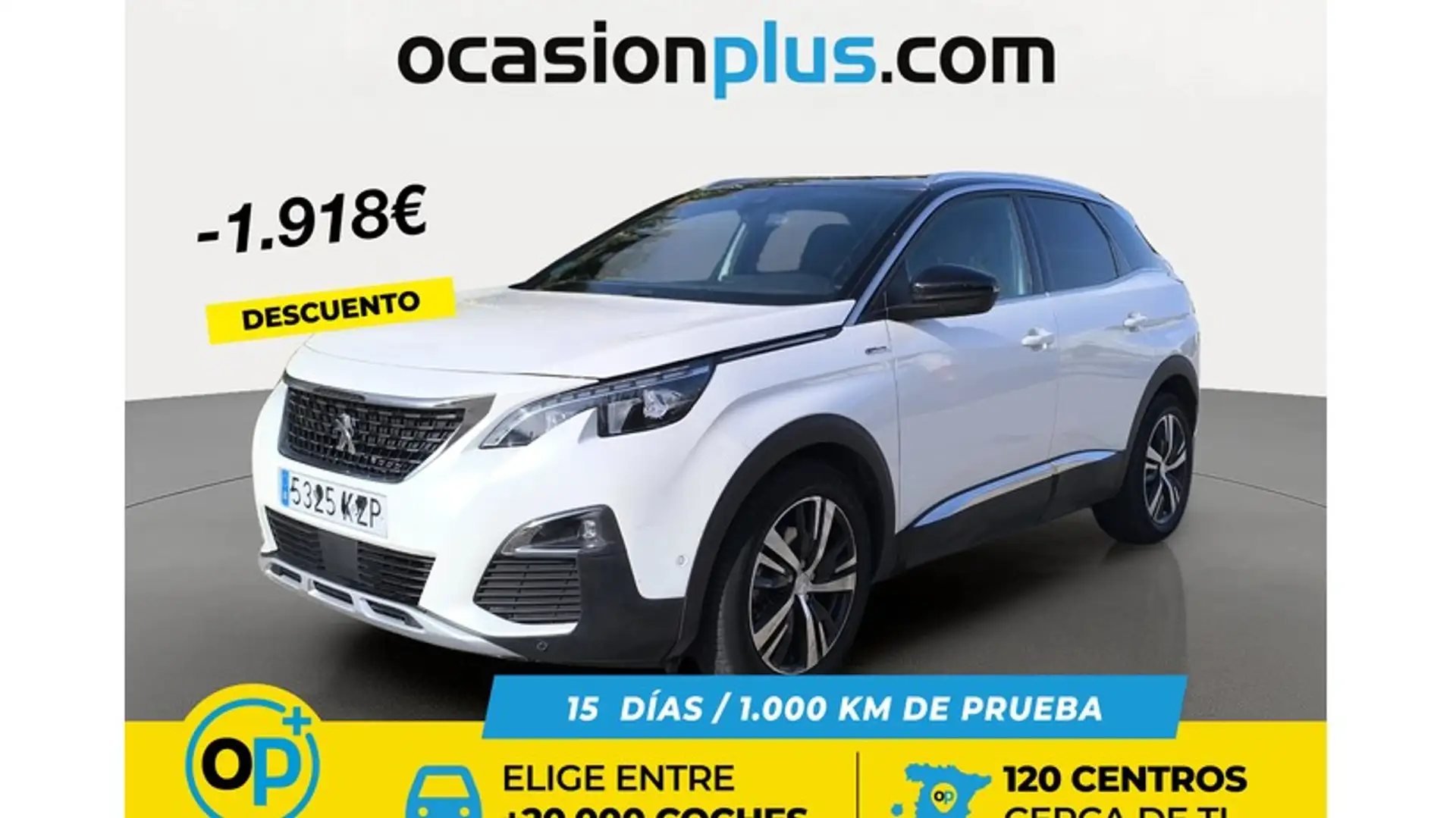 Peugeot 3008 1.6 S&S PureTech GT Line EAT8 180 Blanc - 1
