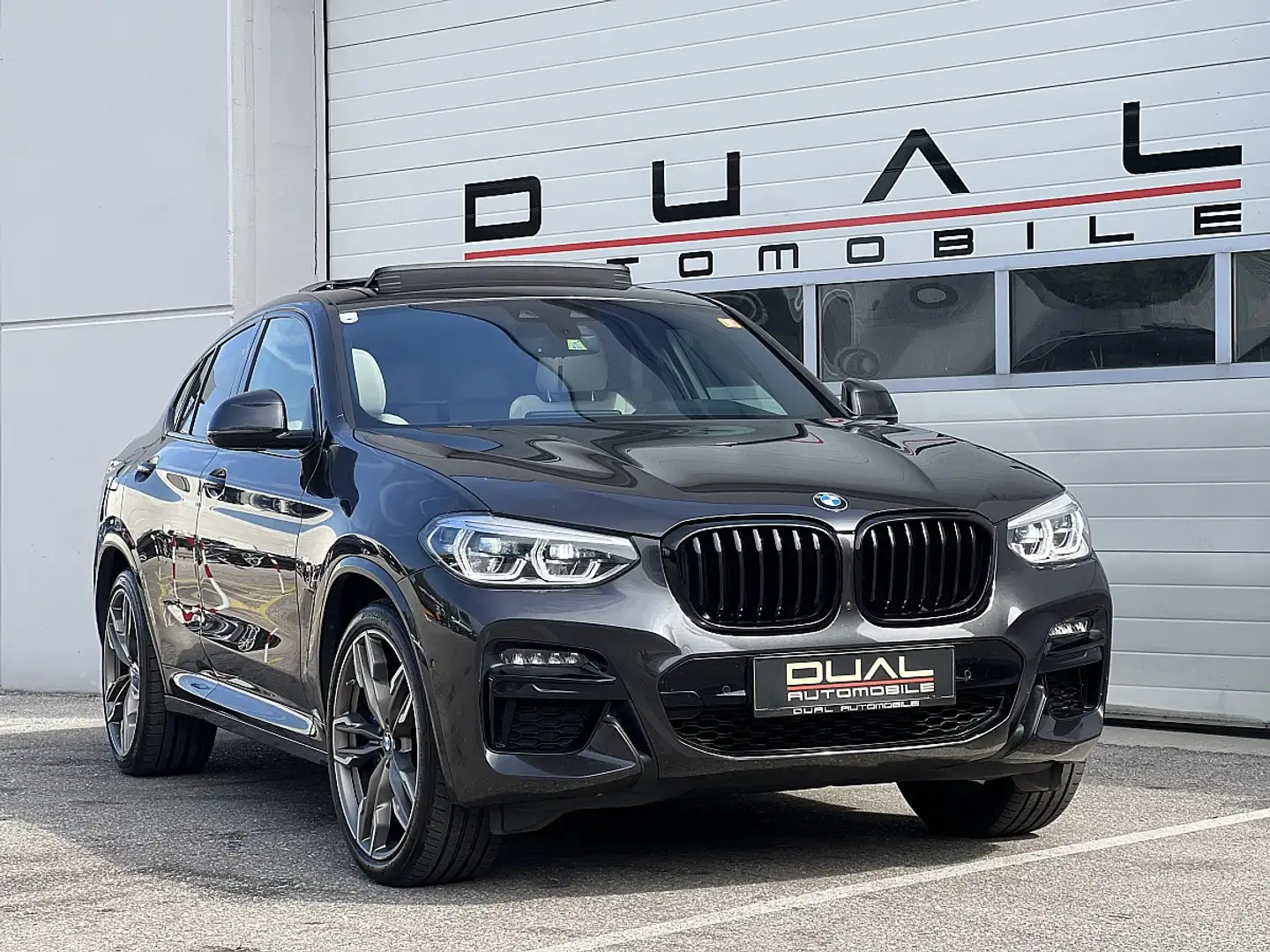 BMW X4 M 40d Aut.|M-PAKET|LED|HEAD UP|PANO|AHK Grau - 2
