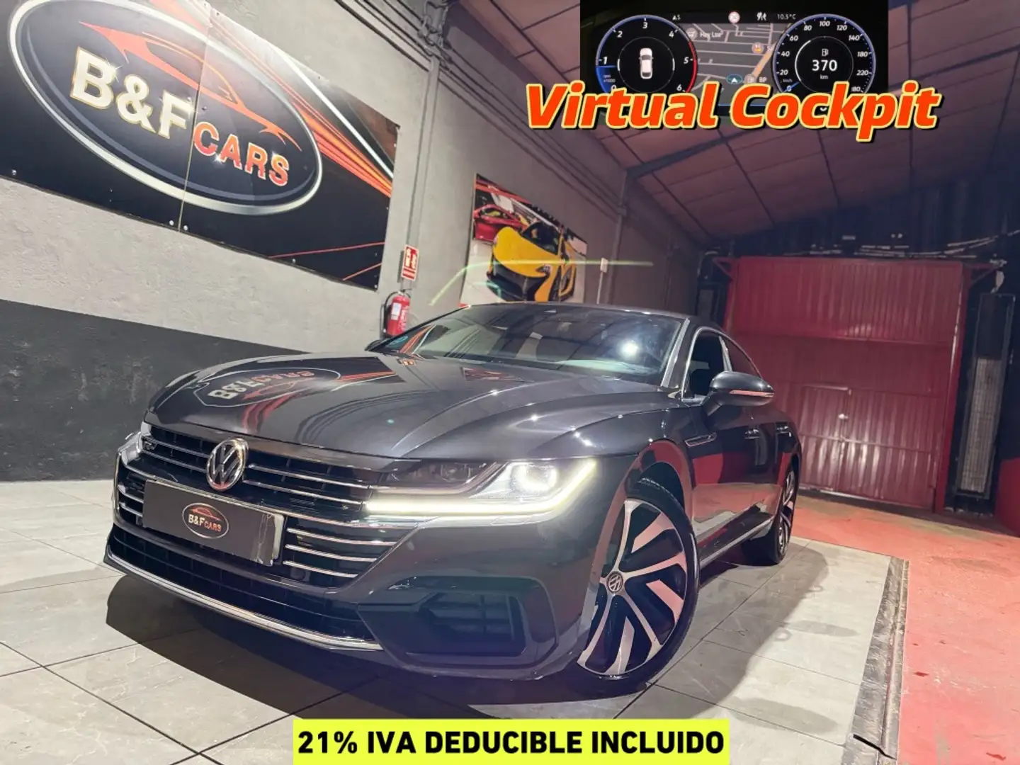 Volkswagen Arteon 2.0TDI R-Line DSG7 140kW Gris - 1