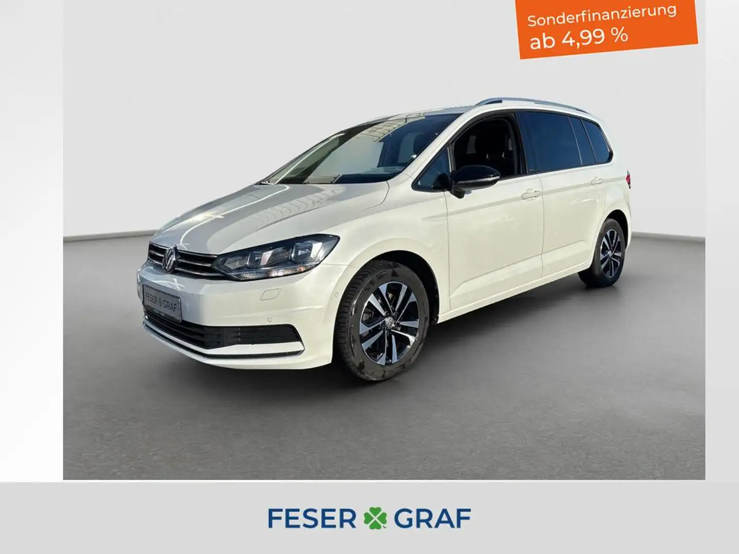 Volkswagen Touran IQ.DRIVE 1.5TSI 110kW DSG ACC 7-Sit. Navi Weiß - 1