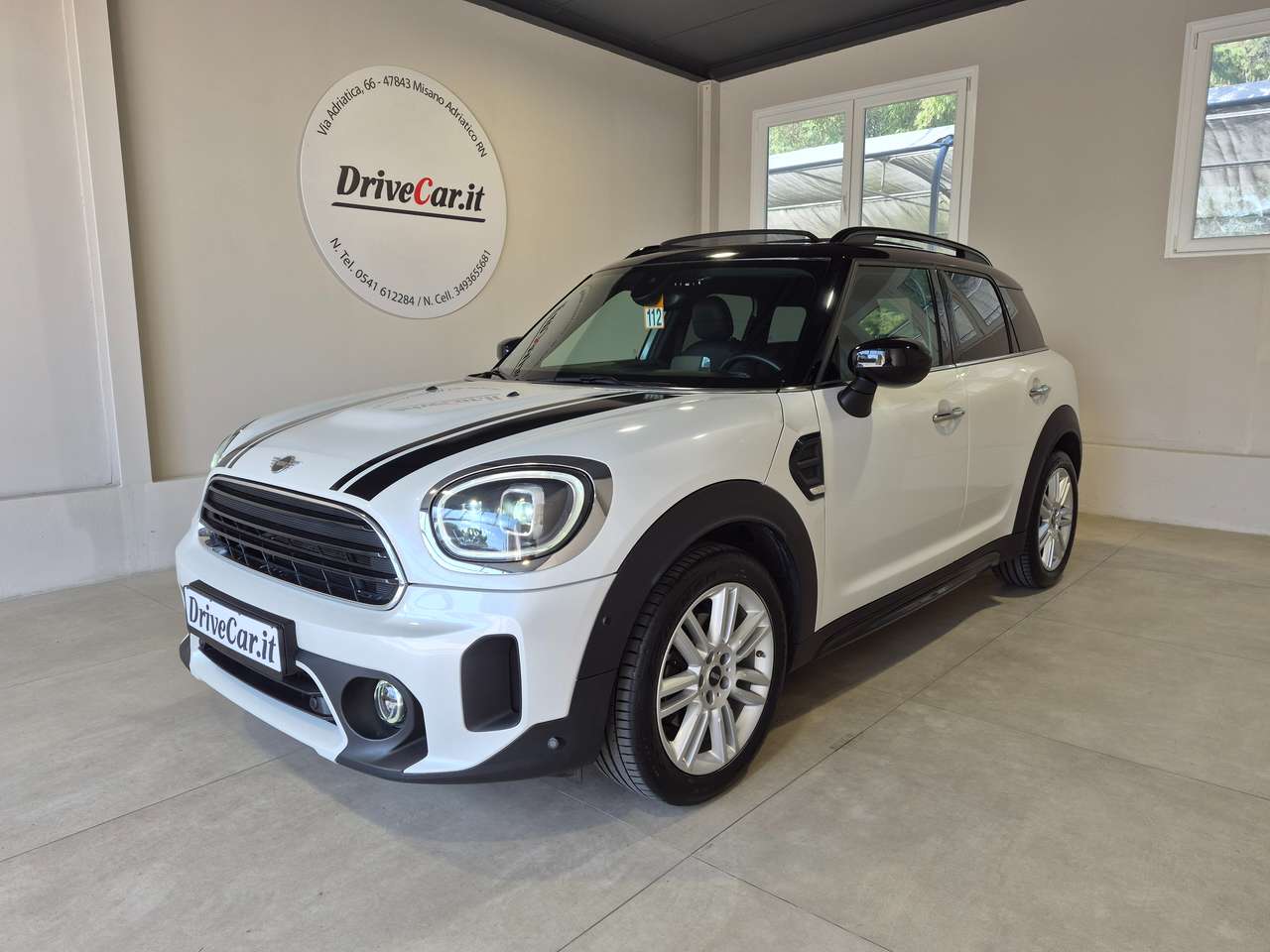 MINI Cooper Countryman PELLE TETTO APRIBILE LED NAVI APPLE CAR PLAY