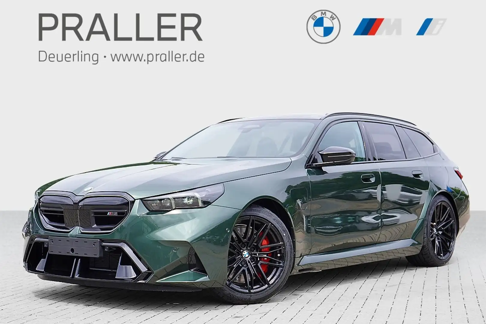 BMW M5 Touring MALACHITGRÜN Glasdach AHK Sitzbelüftung AC Verde - 1