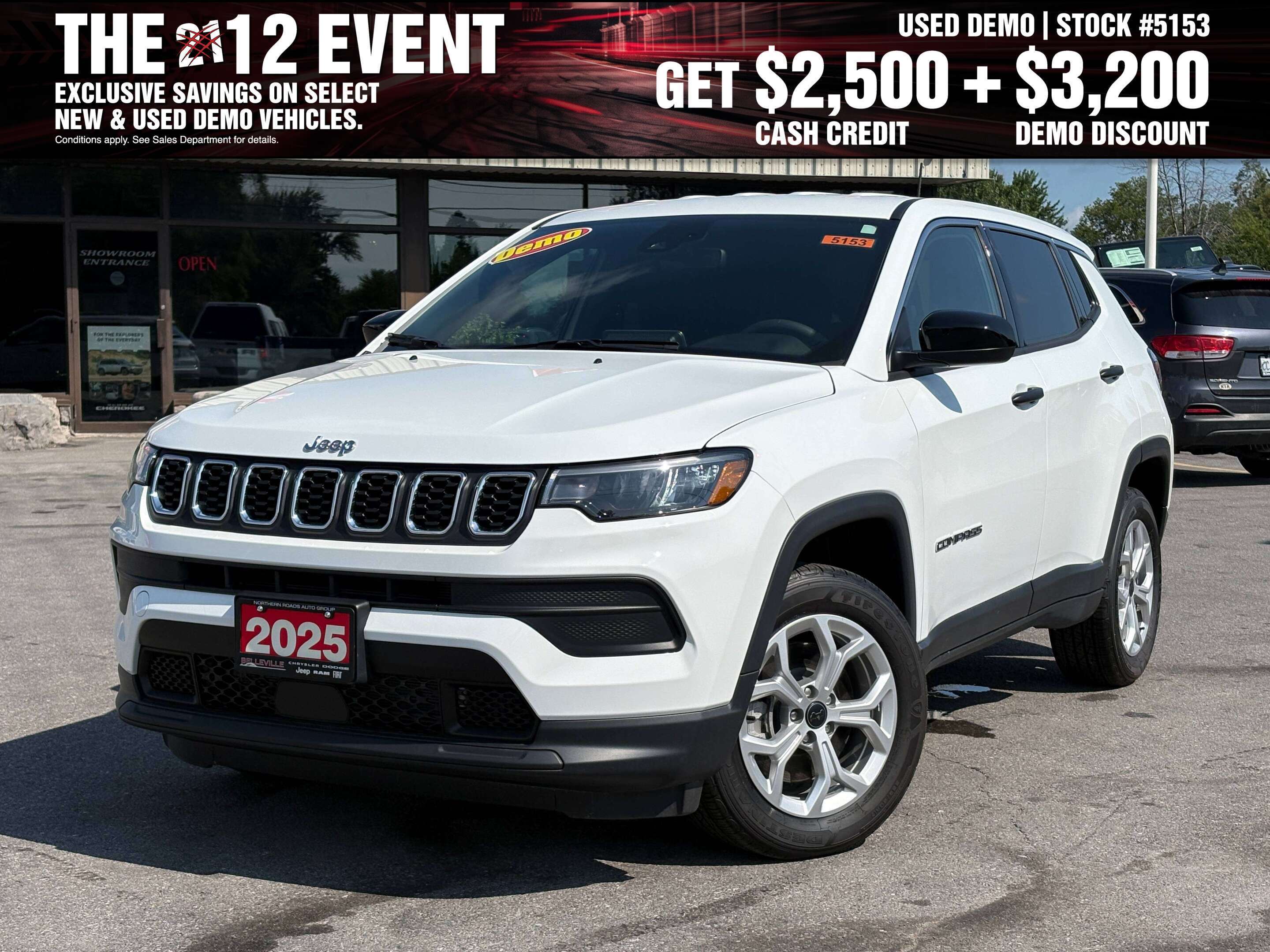 2025 Jeep Compass Used Demo - Sport 4x4