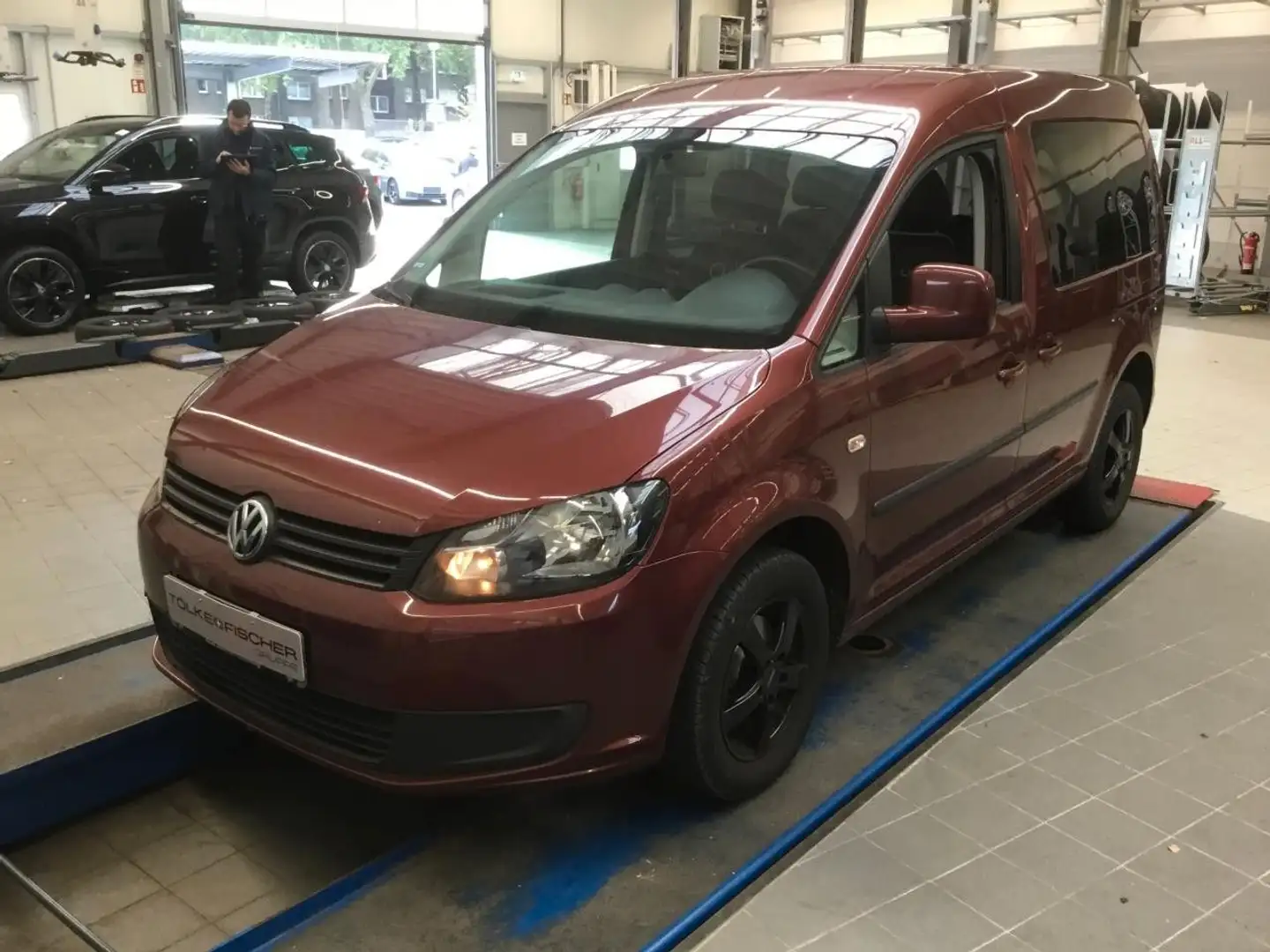 Volkswagen Caddy Roncalli Klimaanlage PDC Tüv 07/27 Rouge - 1