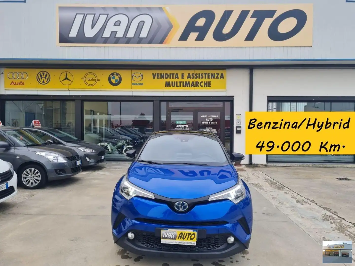 Toyota C-HR TOYOTA  1.8 Hybrid-Neopatentati Blauw - 1