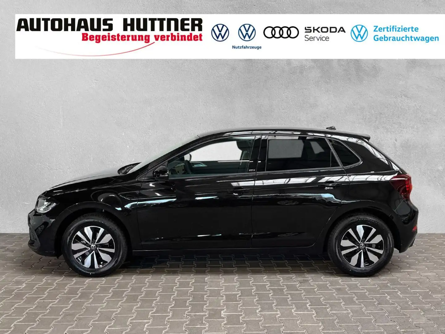 Volkswagen Polo MOVE 1.0 LED PDC APPCONNECT TEMPOMAT Klima Schwarz - 2