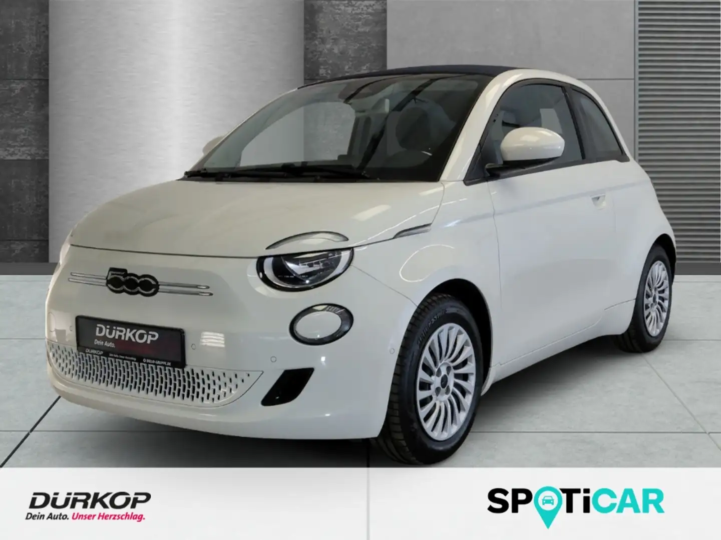 Fiat 500e Klimaautomatik Sitzheizung Komfort-Paket Apple Car Weiß - 1
