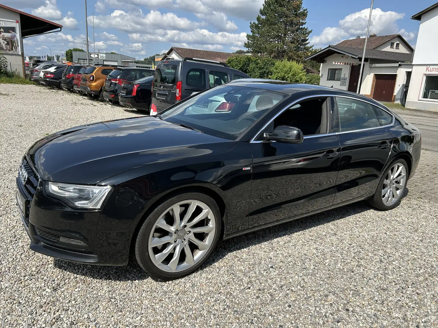 Audi A5 3.0 TDi Quattro S-Tronic S-Line Alcantara ACC Noir - 1