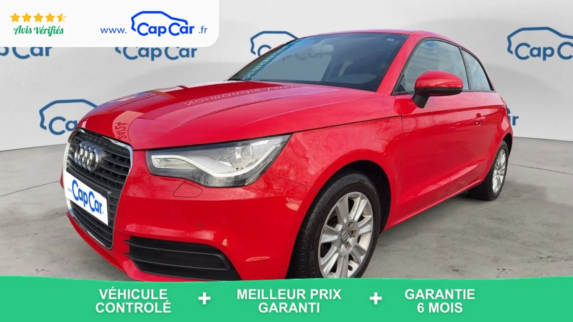 Audi A1 1.2 TFSI 86 Ambiente Rouge - 1