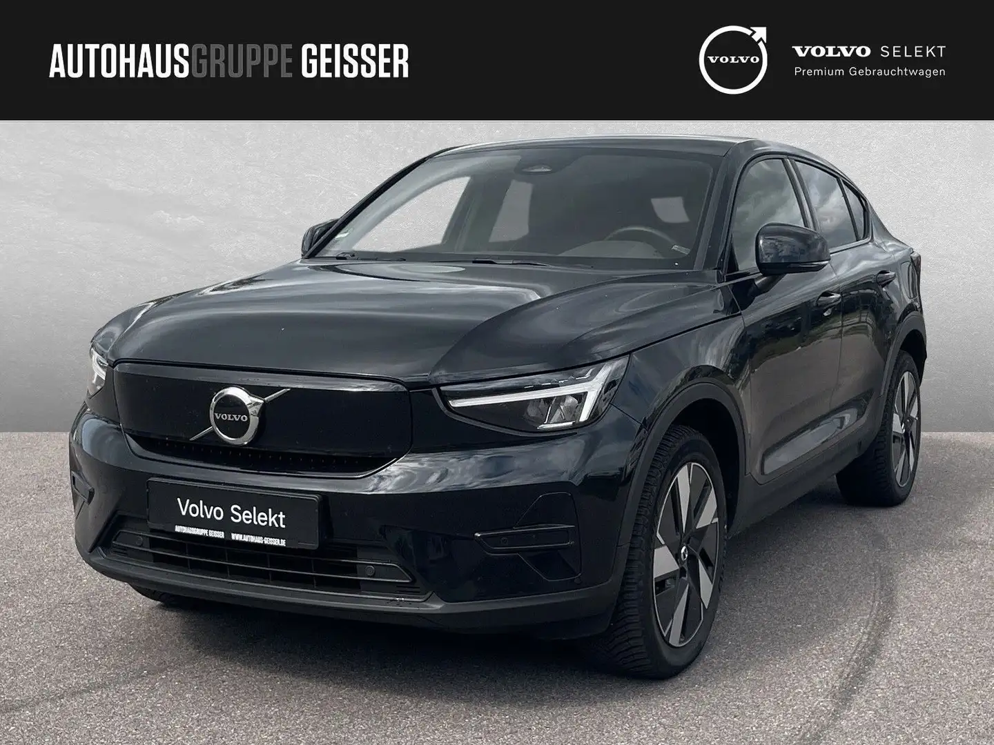 Volvo C40 Recharge Twin Motor AWD Plus ACC BLIS Schwarz - 1