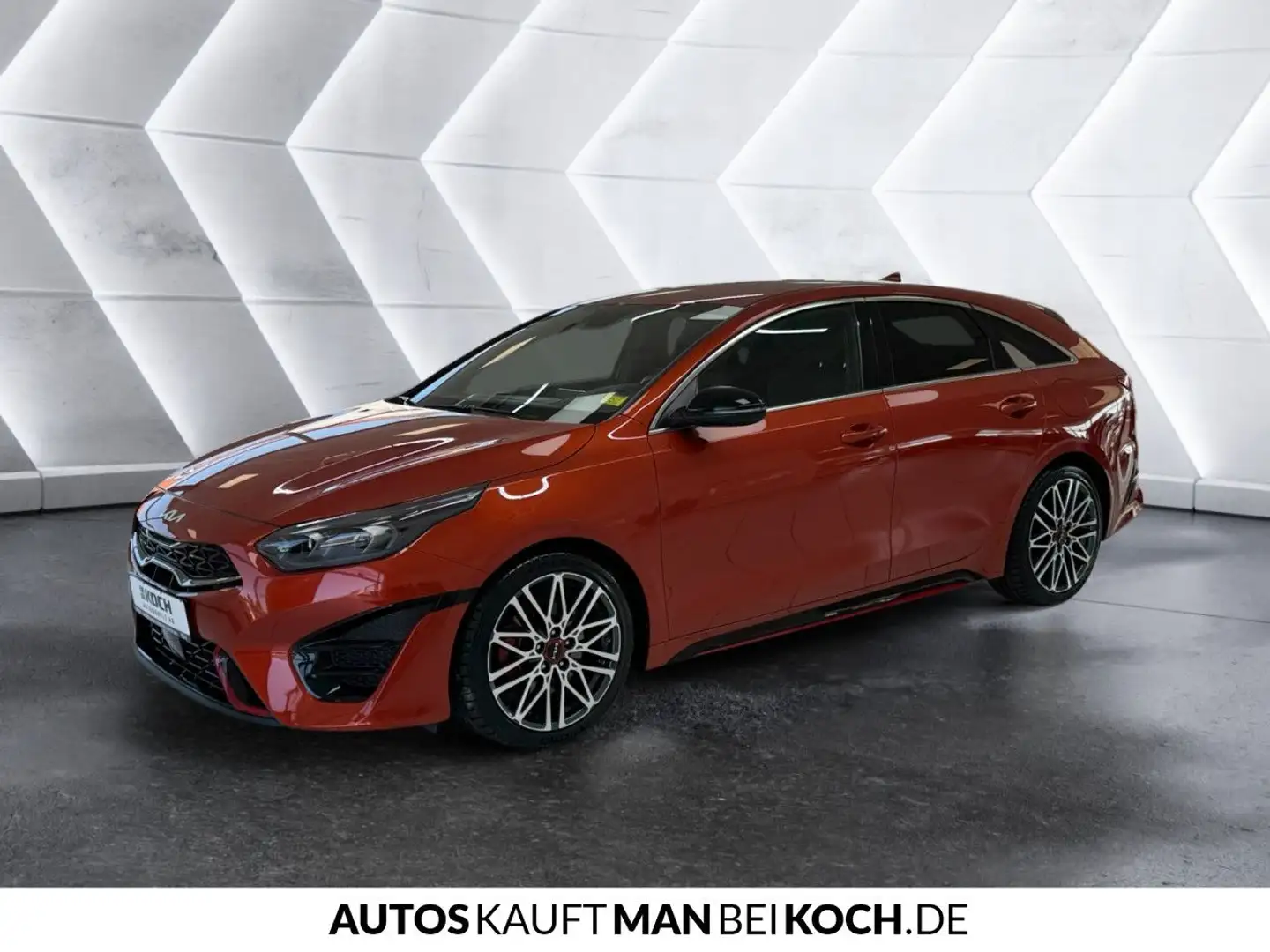 Kia ProCeed / pro_cee'd PROCEED GT LED JBL NAVI ALCANTARA SH ACC KAM Klima Orange - 2