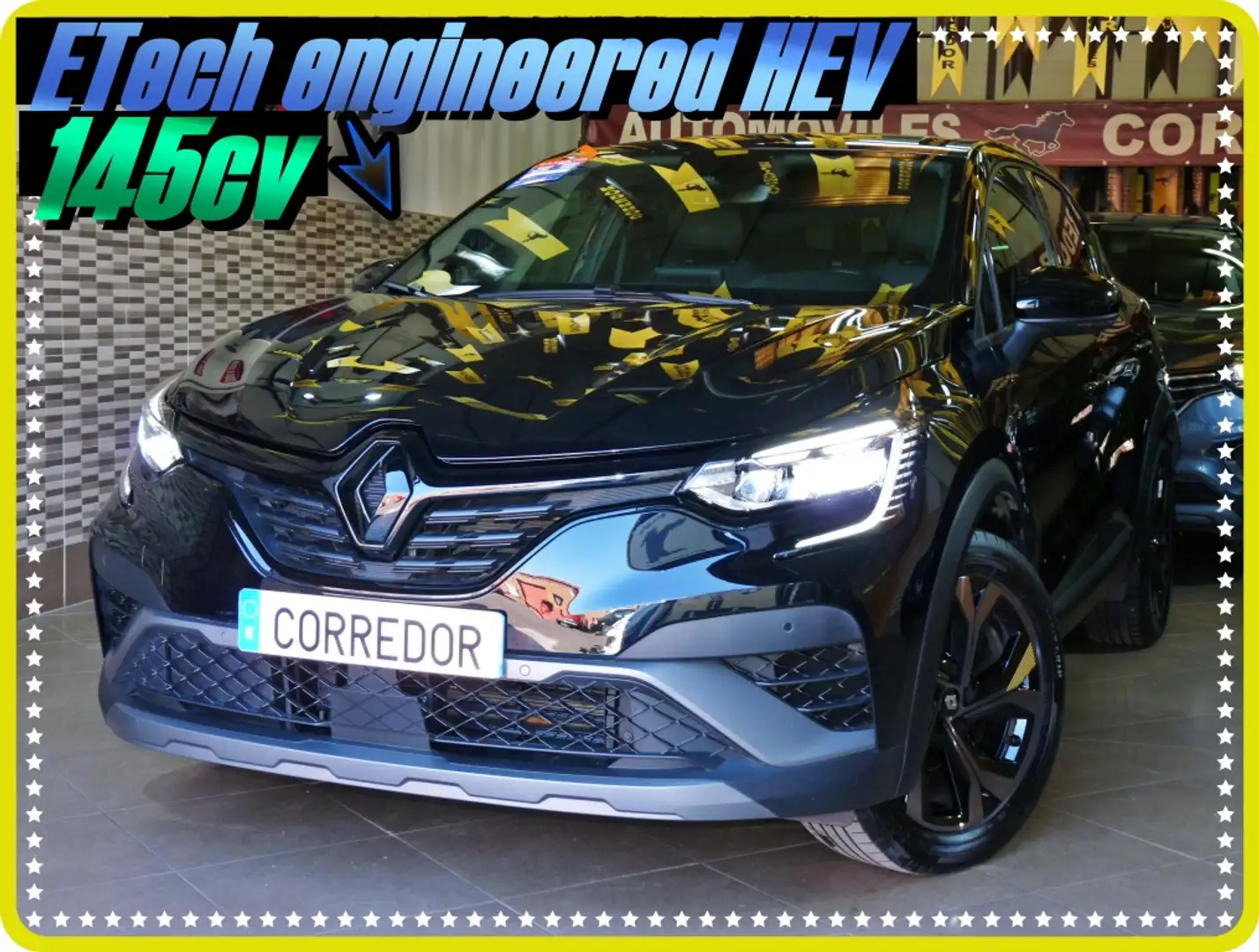 Renault Captur E-TECH Híbrido Engineered 105kW Schwarz - 1