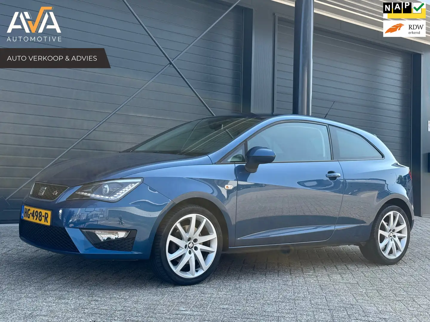 SEAT Ibiza SC 1.0 EcoTSI FR Connect, Sportstoelen, Sport onde Blauw - 1