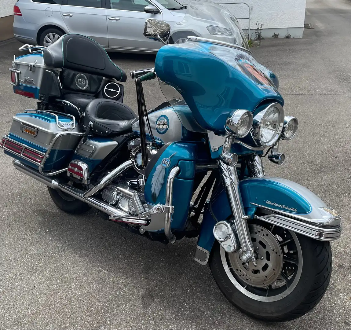 Harley-Davidson Electra Glide Ultra Classic Argintiu - 1