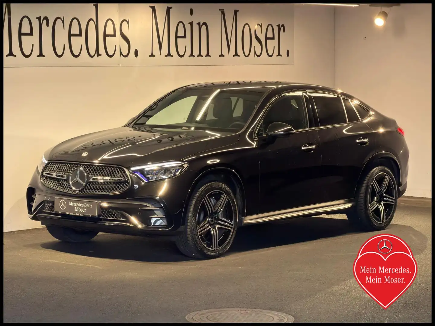 Mercedes-Benz GLC 200 d 4MATIC Coupé Ö-Edition Schwarz - 1