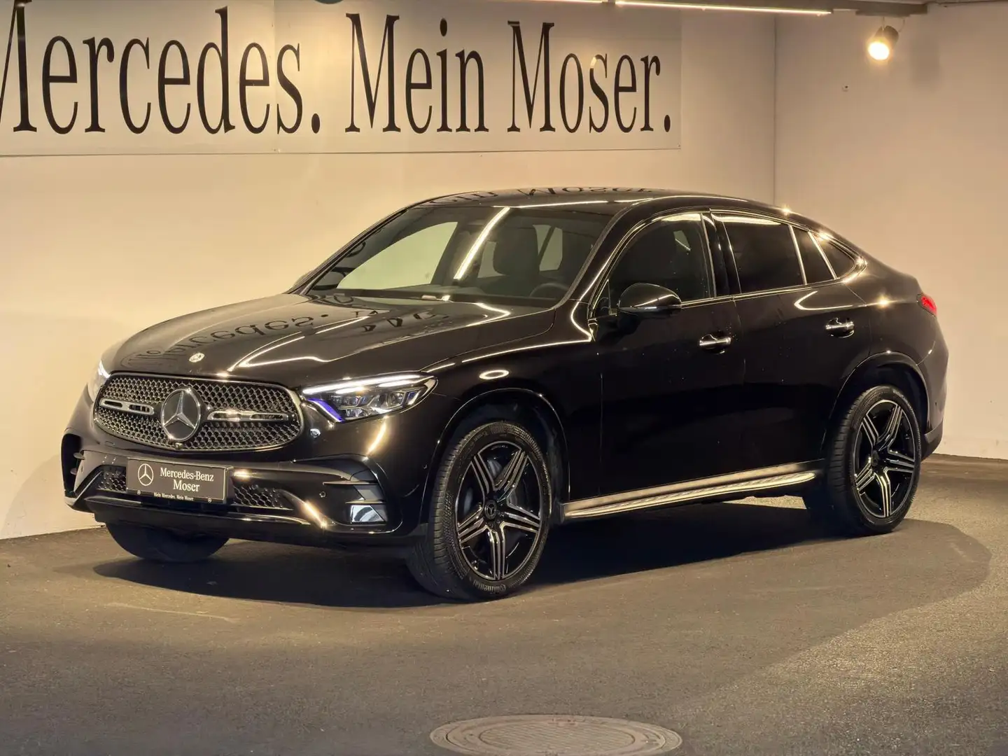 Mercedes-Benz GLC 200 d 4MATIC Coupé Ö-Edition Schwarz - 2