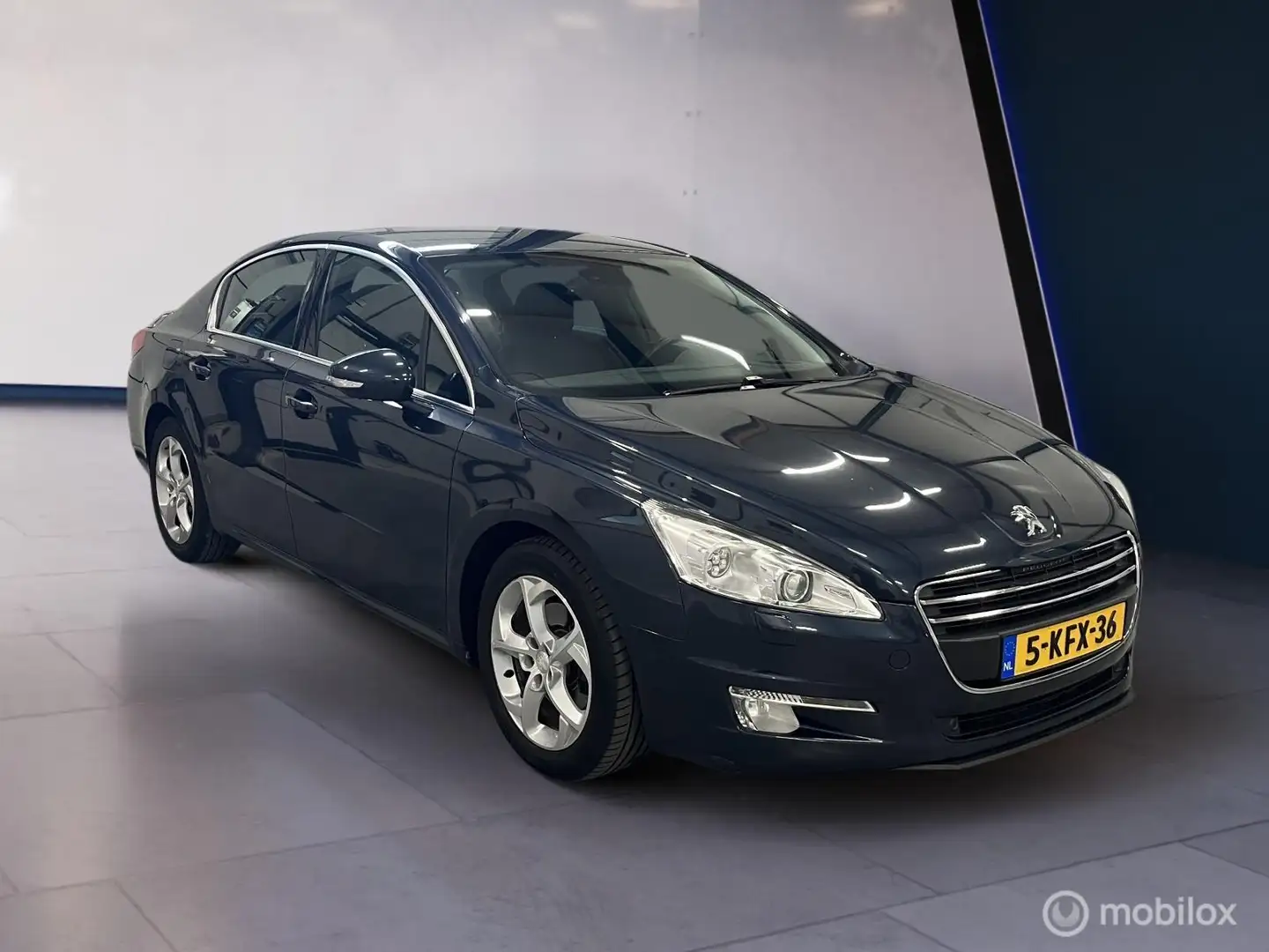 Peugeot 508 1.6 THP PDC/Cruise/Navi/Xenon-Led/Climate con. Blauw - 1