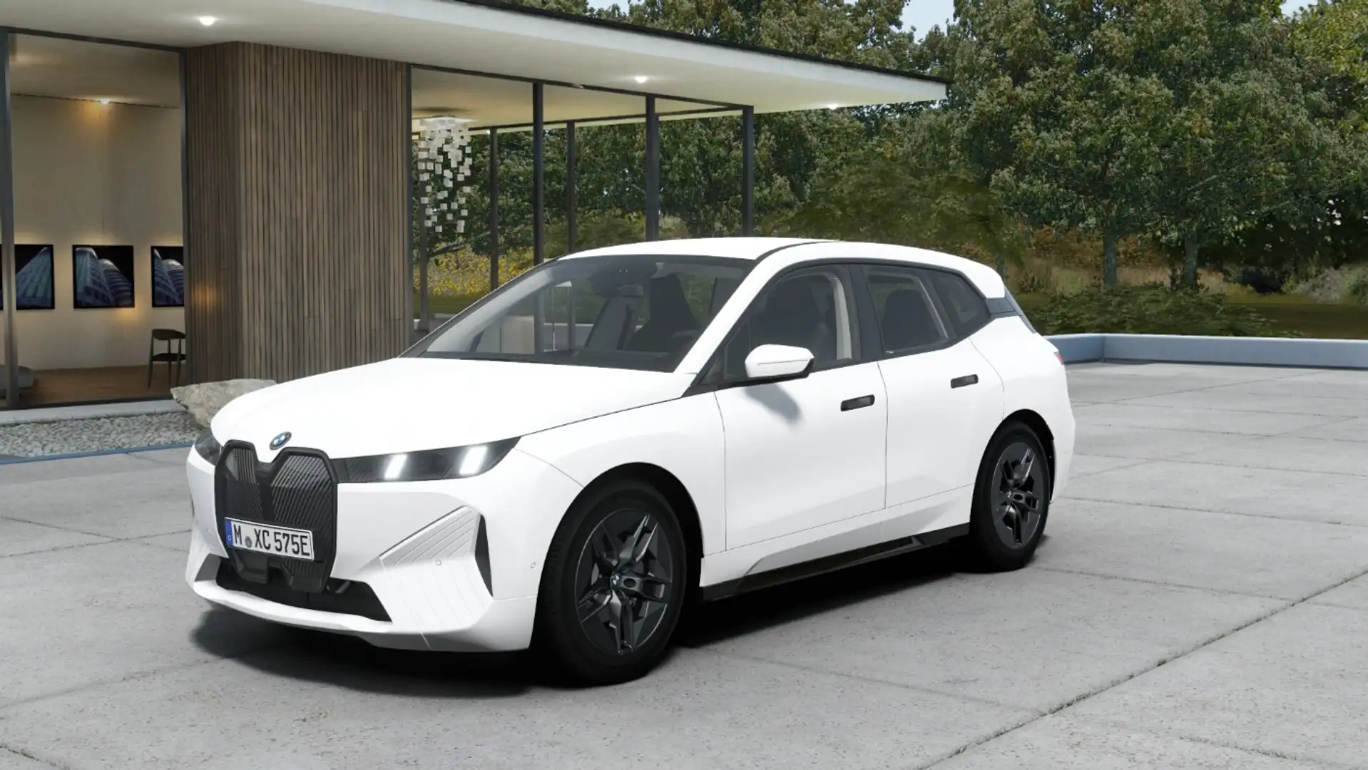 BMW iX xDrive45 *WINTER-SALE* 0,25% bis 602 km Weiß - 1