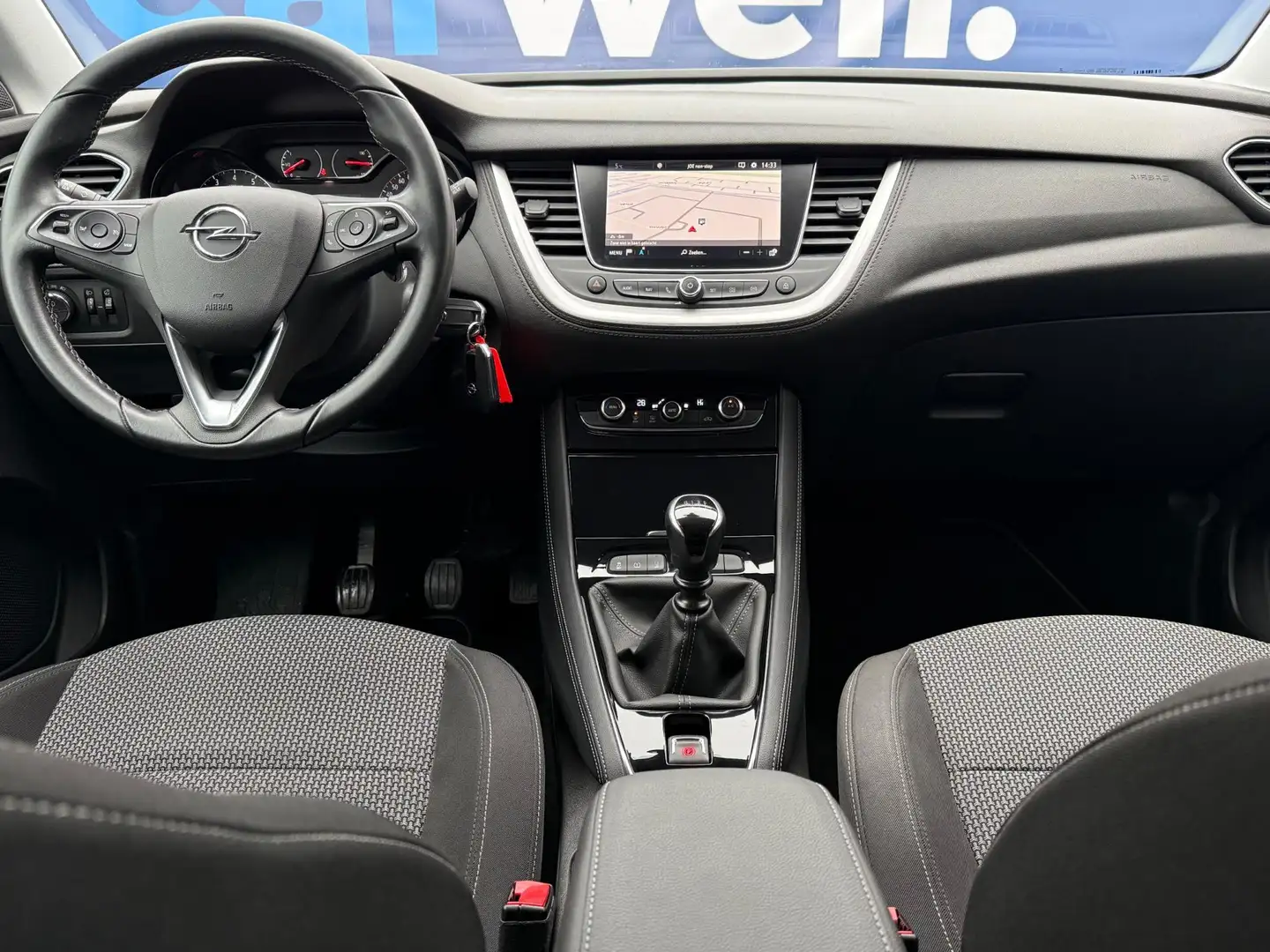 Opel Grandland X 1.2 Turbo Online Edition,Distributie vv,1e Eigenaa Blanc - 2