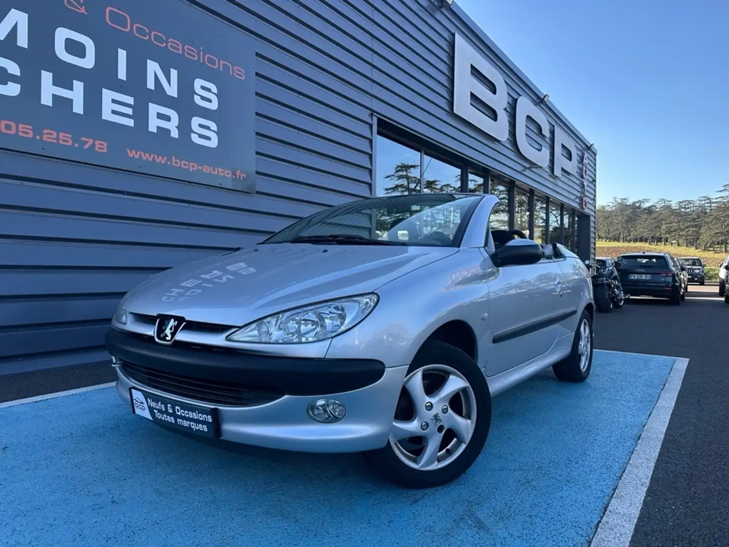 Peugeot 206 1.6 16V Gris - 1
