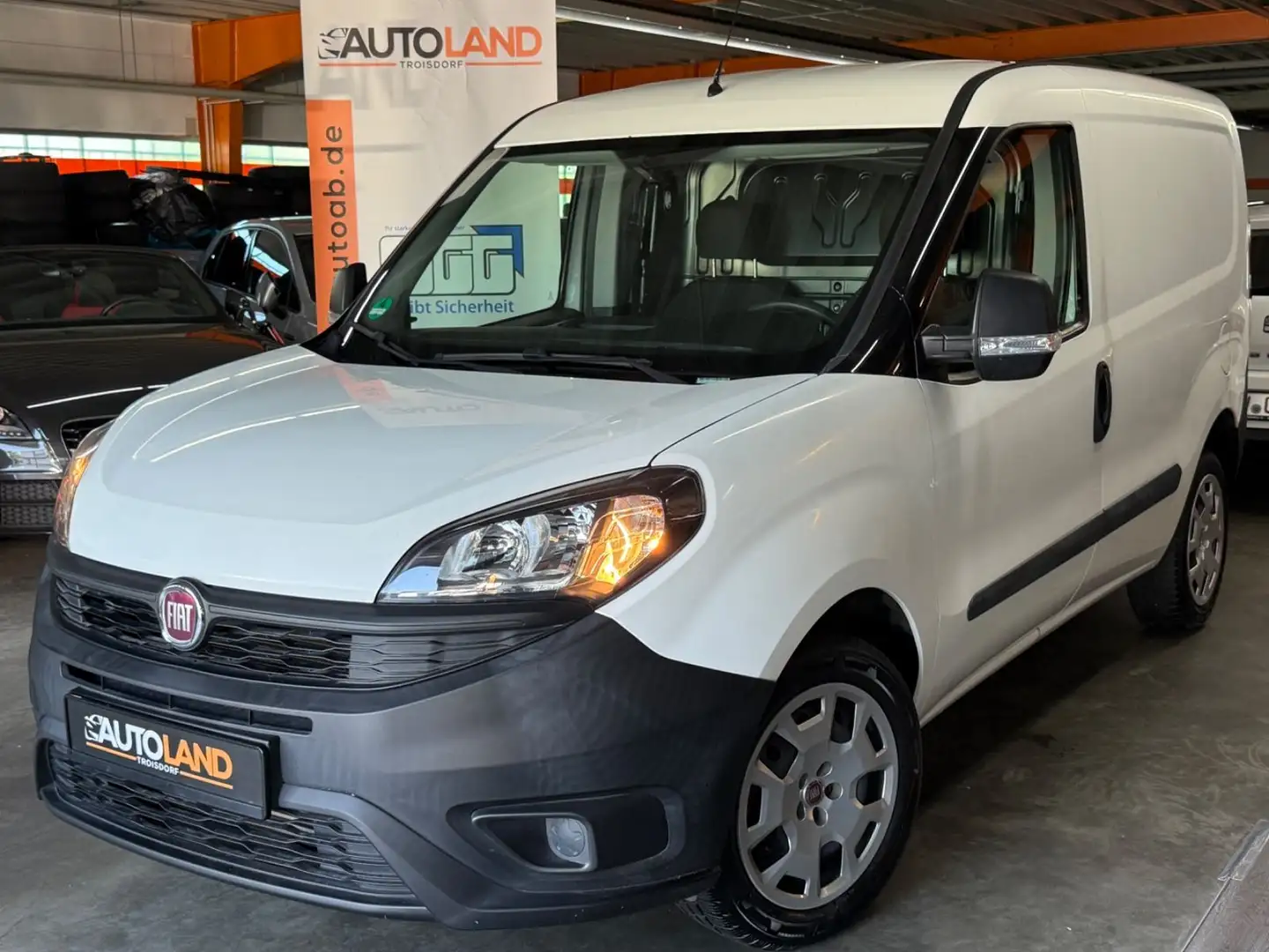 Fiat Doblo Kasten 1,3 JTD*NUR 42 TKM*2.HAND*KLIMA*AHK Weiß - 2
