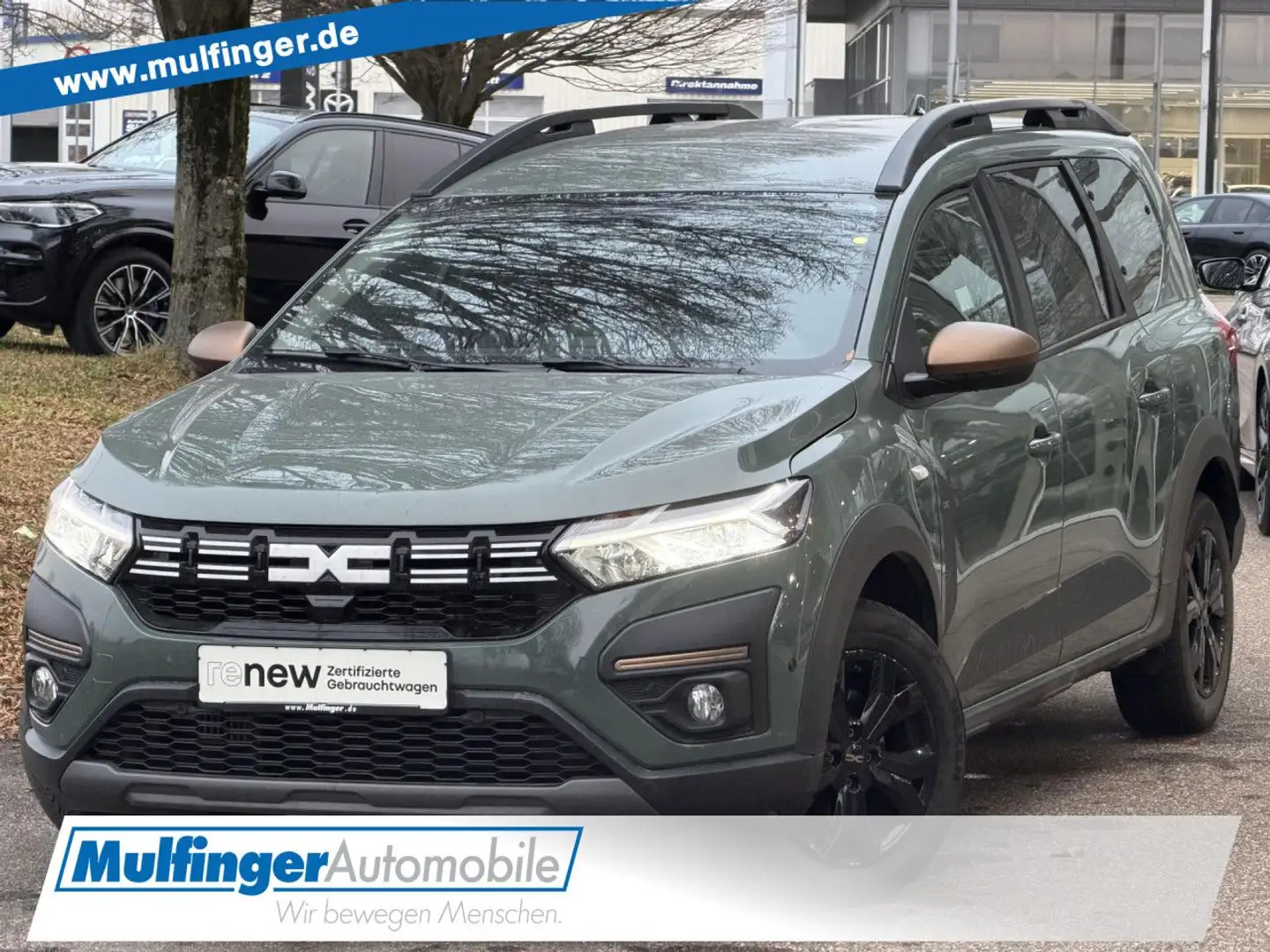 Dacia Jogger TCe110 Extreme+ 7 Sitz. Sitzh.Kamera Navi Grün - 1