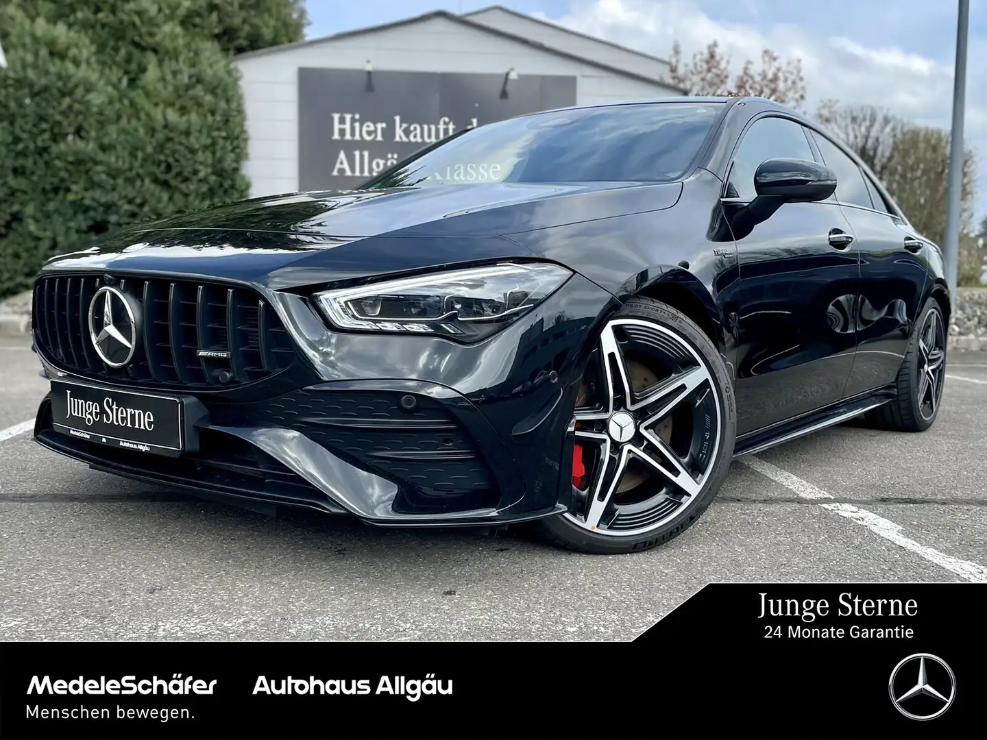 Mercedes-Benz CLA 35 AMG CLA 35 AMG 4M Night 19" Aero Distronic Standheizun Nero - 1