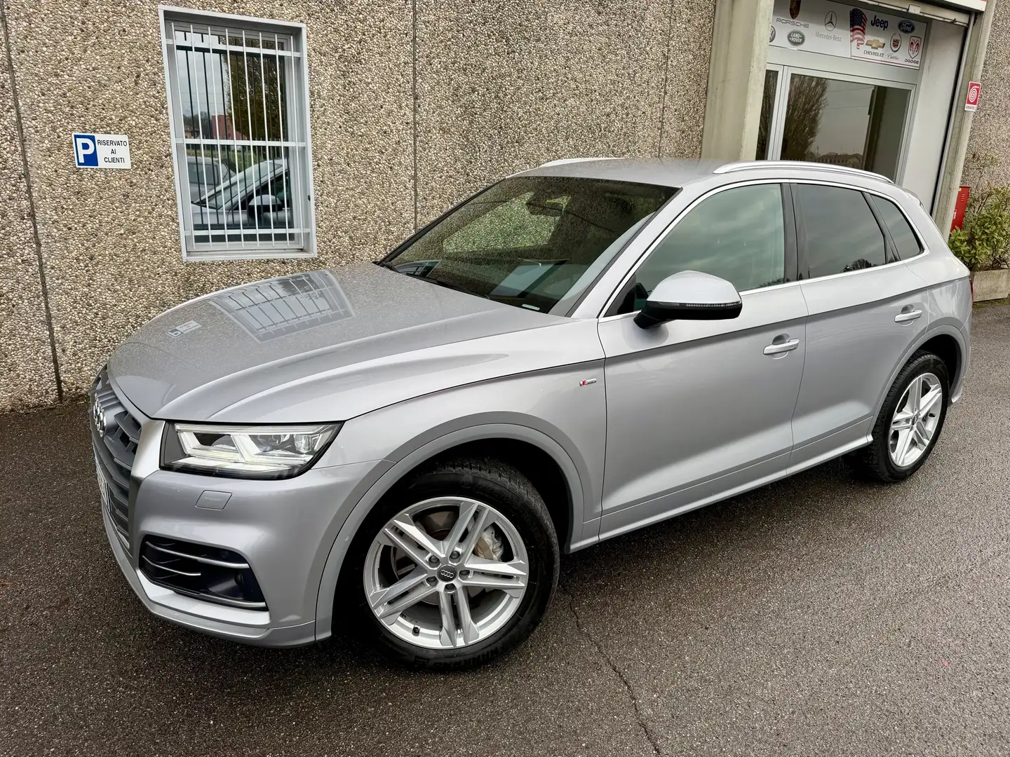 Audi Q5 40 2.0 tdi S line Plus quattro 190cv s-tronic my20 Argent - 1