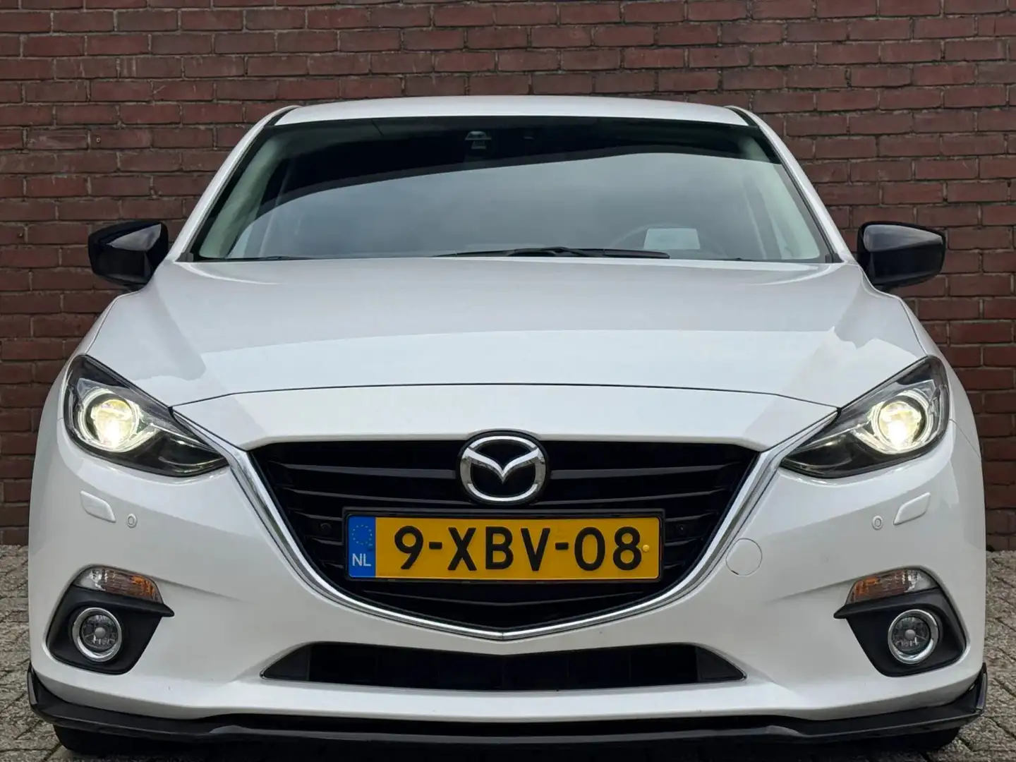 Mazda 3 2.0 GT-M 180 PK | NL-AUTO! | DEALER OH! | LEDER! Weiß - 2