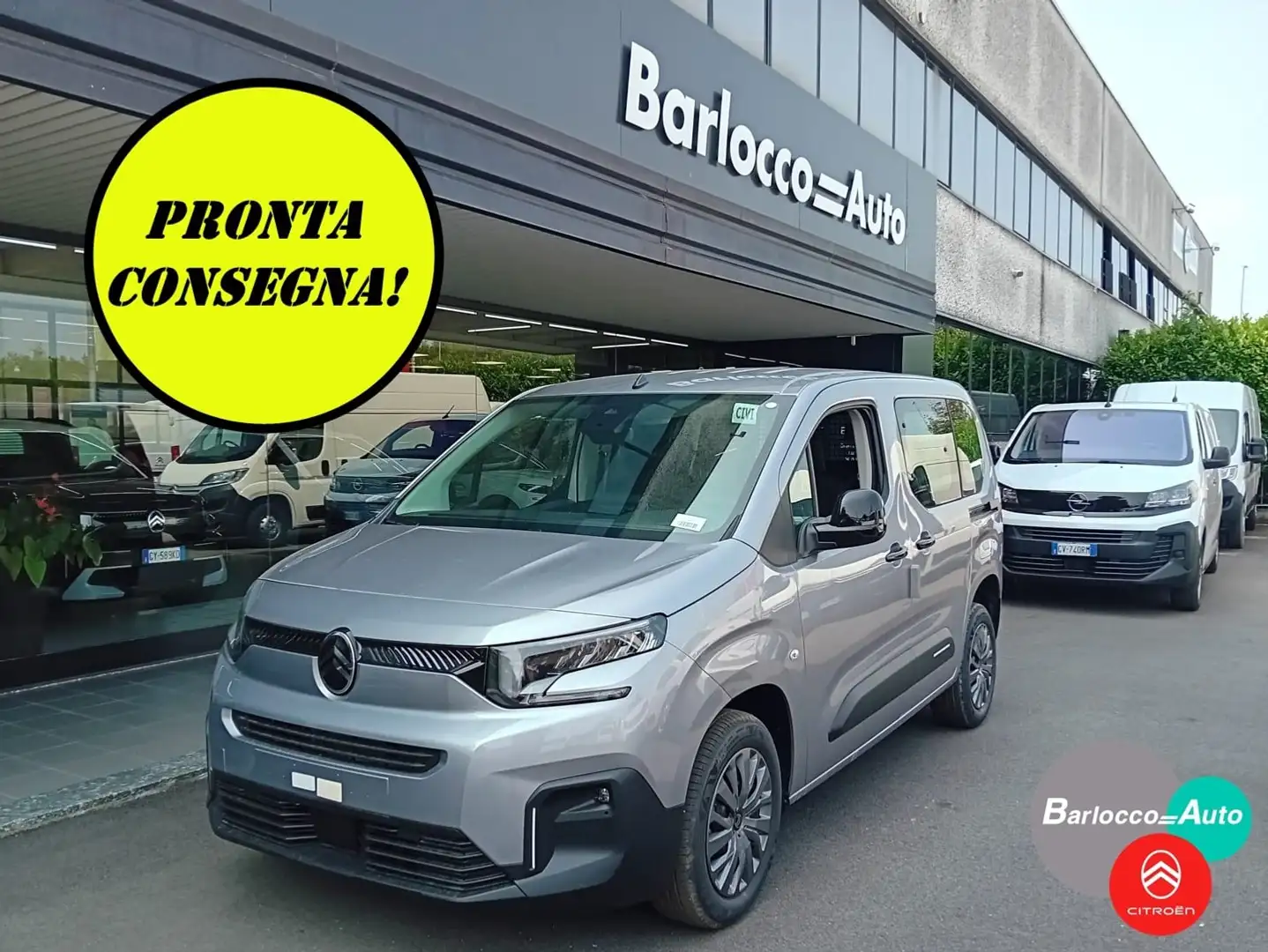 Citroen Berlingo BlueHDi 100 S&S Combi Plus - IVA ESCLUSA Grigio - 1