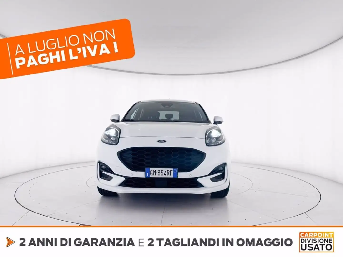 Ford Puma 1.0 ecoboost h st-line s&s 125cv Bianco - 2