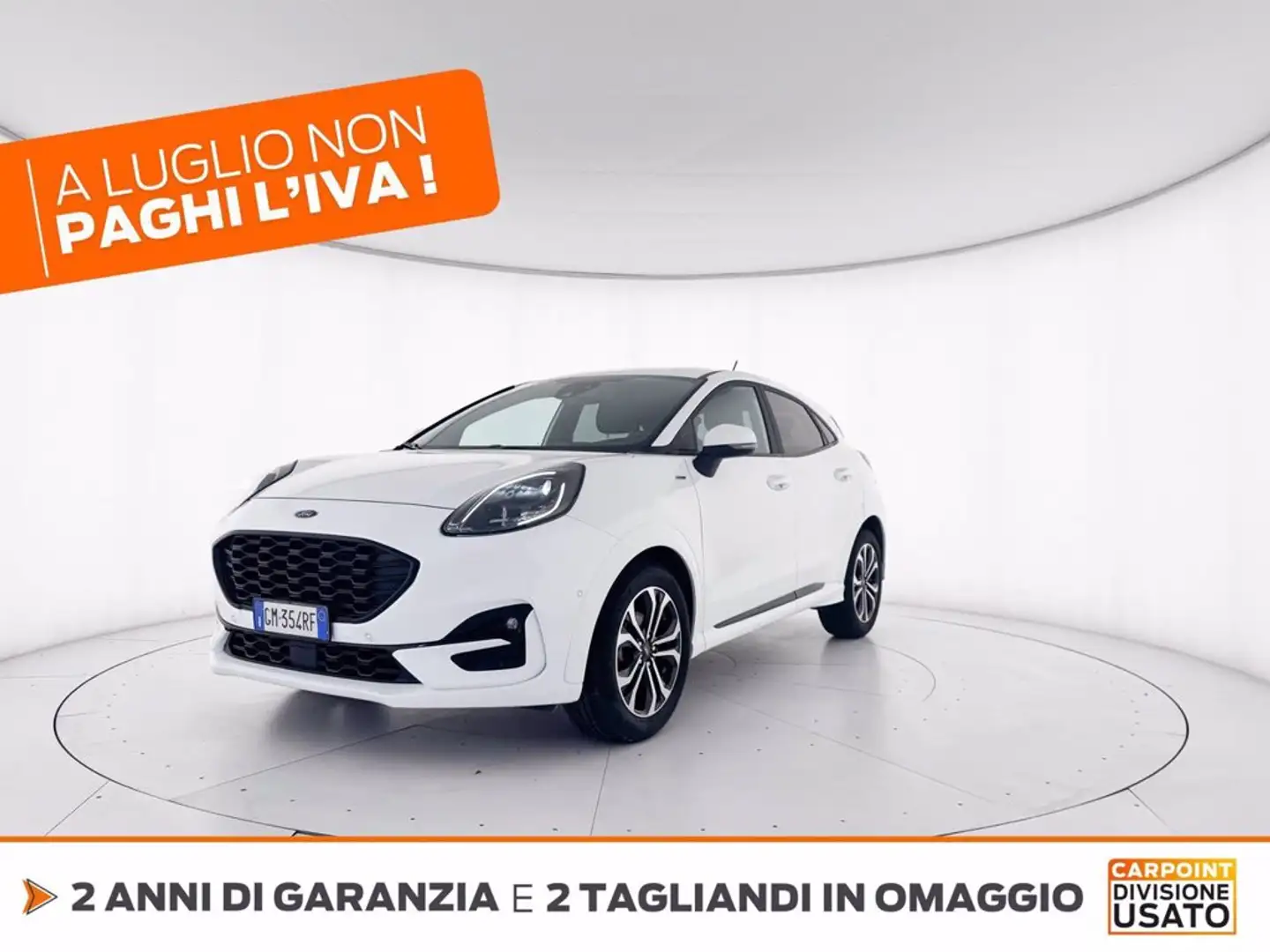 Ford Puma 1.0 ecoboost h st-line s&s 125cv Bianco - 1