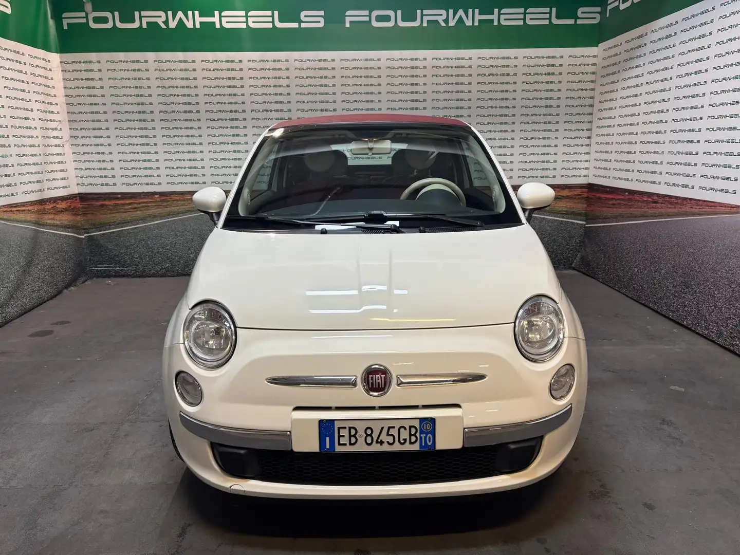 Fiat 500 500C 1.3 mjt 16v Lounge 75cv Blanco - 1