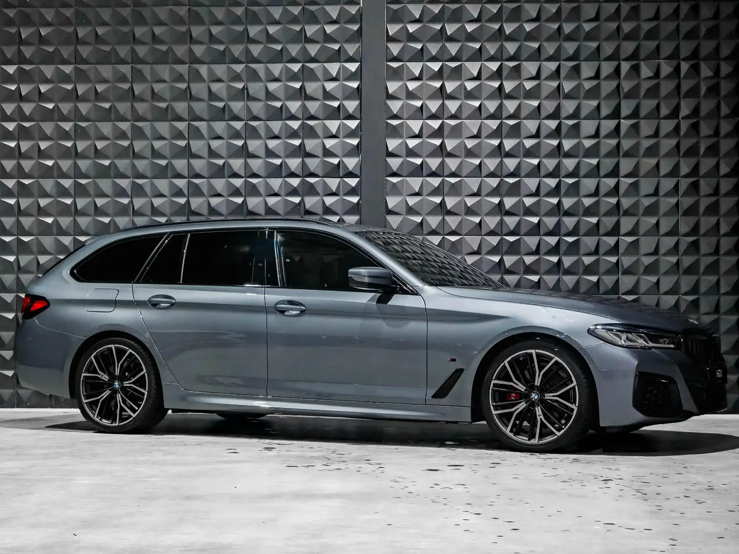 BMW 530 5-serie Touring 530i M Sport | Pano | H&K | Topv. Gris - 2