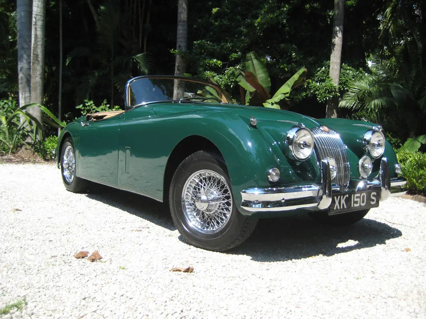 Jaguar XK150 OTS ROADSTER 3.4 "S" MATCHING NUMBERS Verde - 2