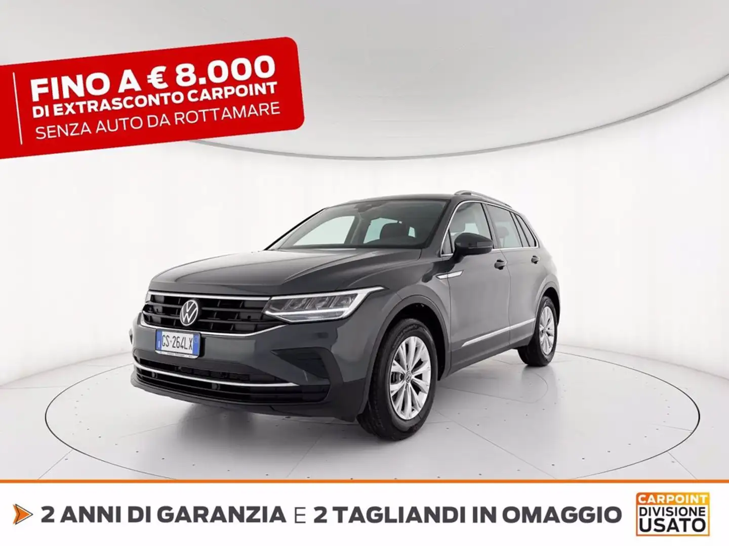Volkswagen Tiguan 2.0 tdi life 150cv dsg Grigio - 1