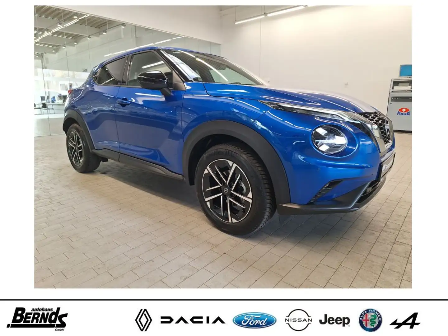 Nissan Juke 1.0 DIG-T N-Connecta NAVI Klimaauto. Bleu - 2
