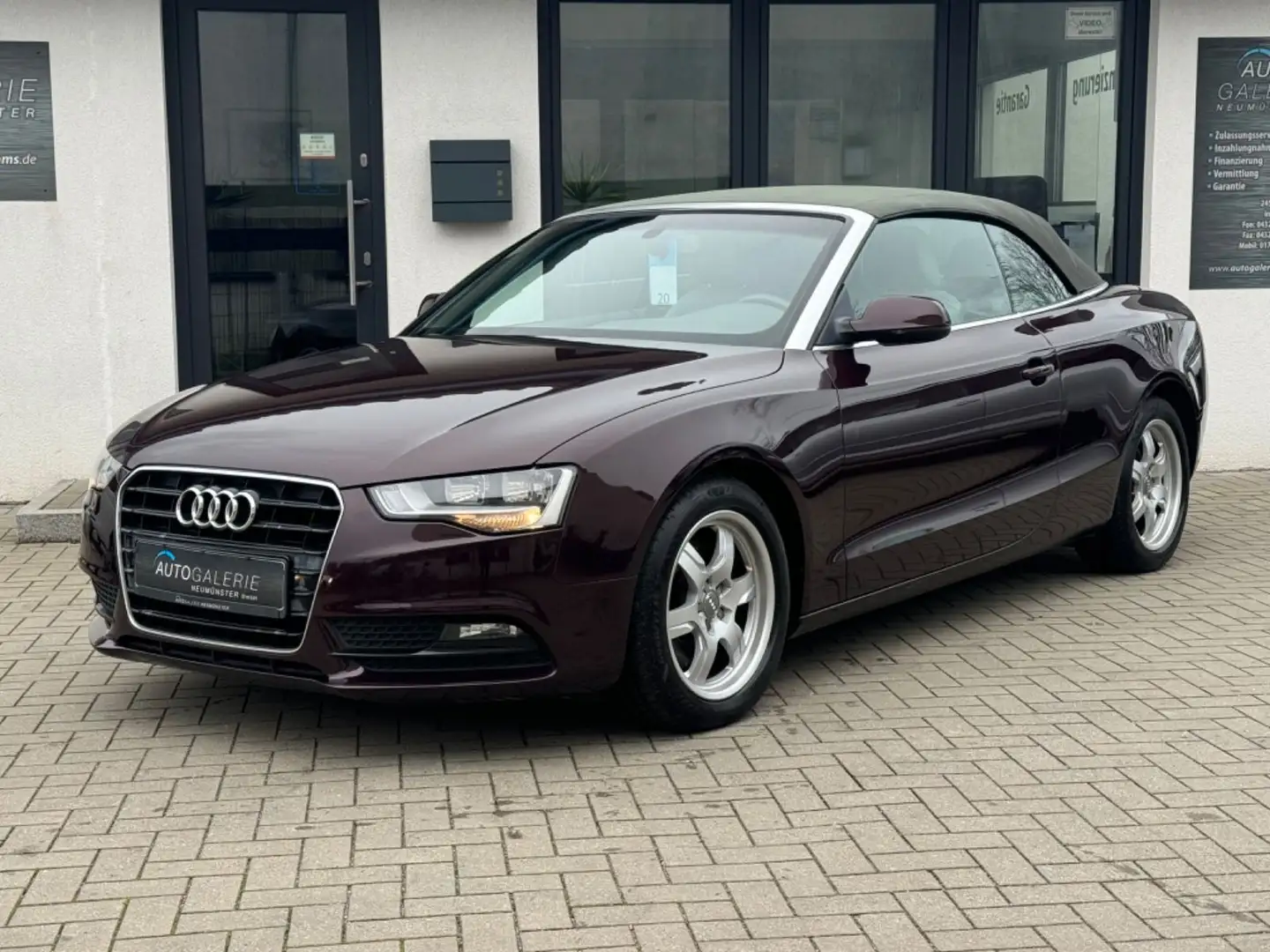 Audi A5 2.0 TDI Cabrio°8-Fach°ACC°Navi°SitzHzg° Mauve - 1