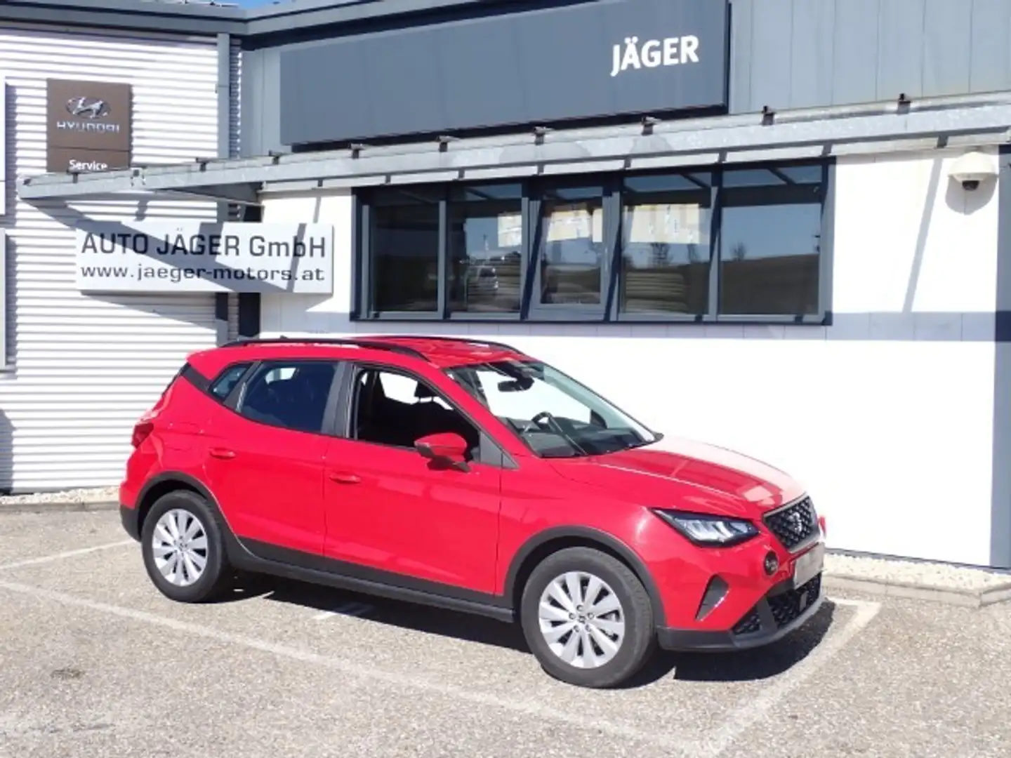 SEAT Arona 1,0 Eco TSI Style DSG Rot - 1