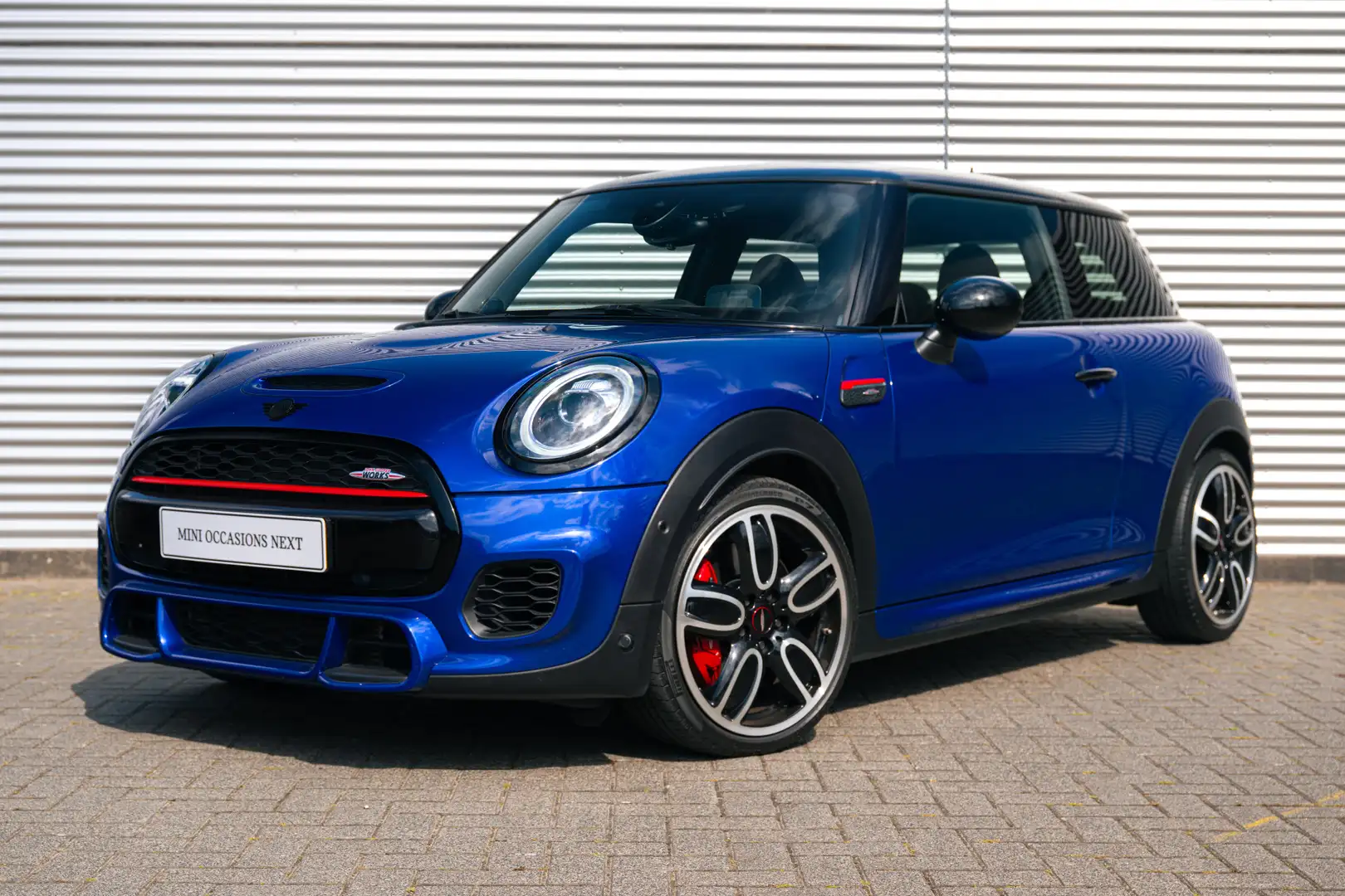 MINI John Cooper Works Hatchback JCW Chili Automaat / Panoramadak / JCW S Modrá - 1