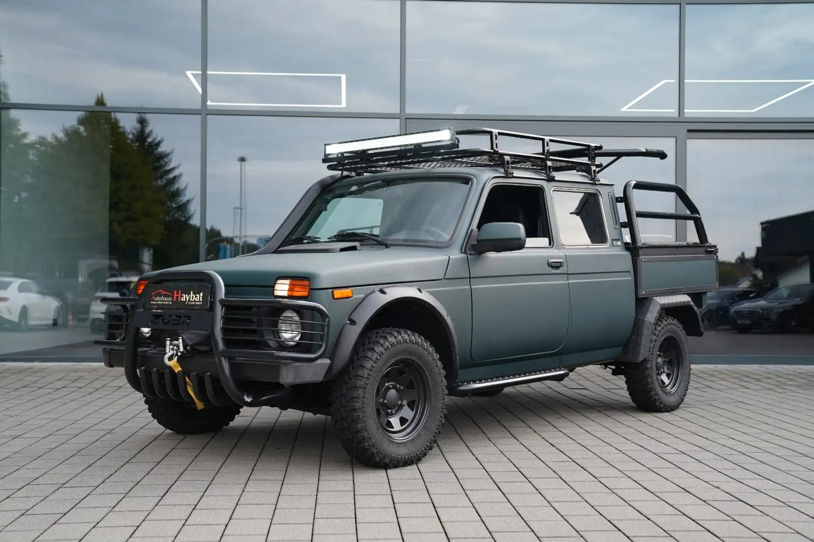 Lada Niva 4x4 Pickup *Leder* Vert - 1