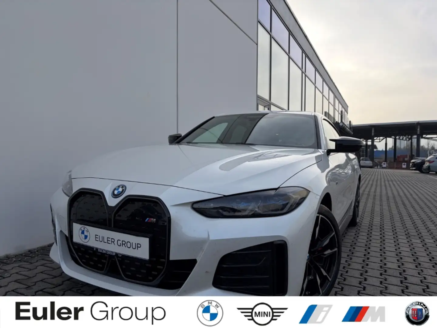 BMW i4 Gran Coupe Sportpaket AD Navi Leder Digitales Cock Weiß - 1