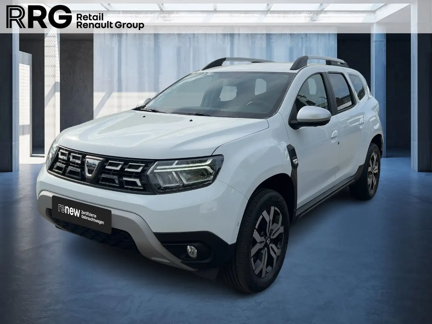 Dacia Duster TCe 100 2WD Prestige+ SHZ Navi 360° Kamera Wit - 1