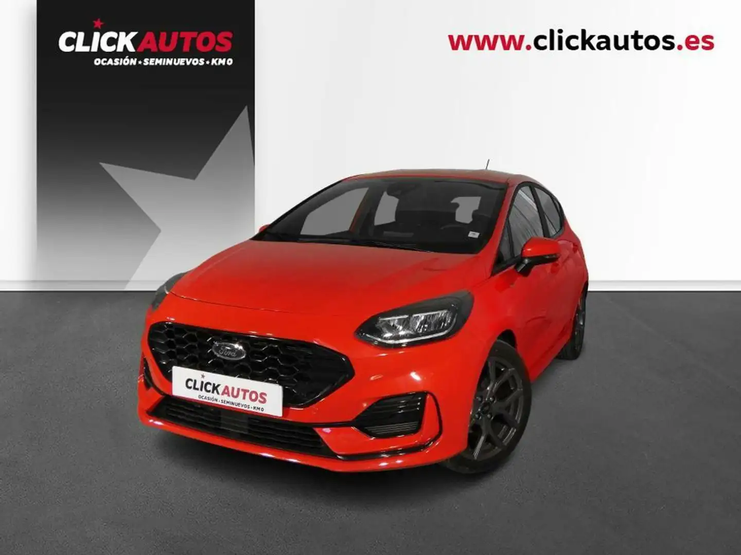 Ford Fiesta 1.0 Ecoboost 125CV MHEV STLine Rojo - 1