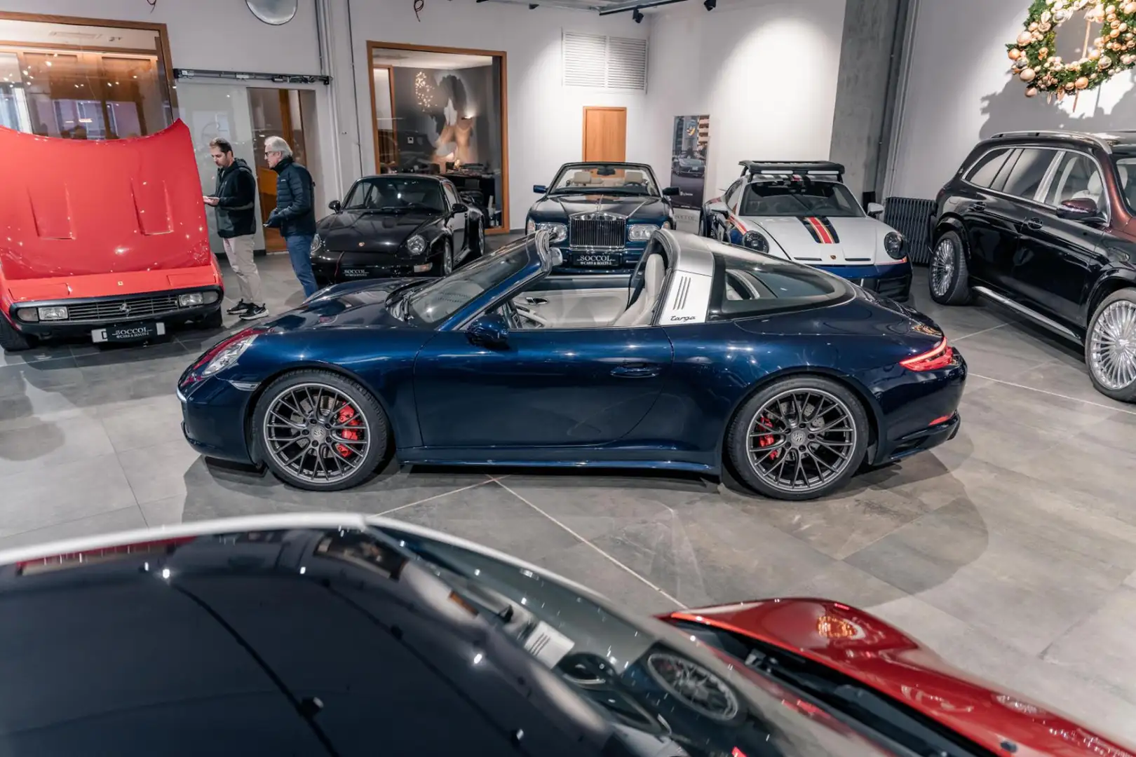 Porsche 911 3.0 Targa 4S*TOTAL PORSCHE SERVICE* Blu/Azzurro - 1