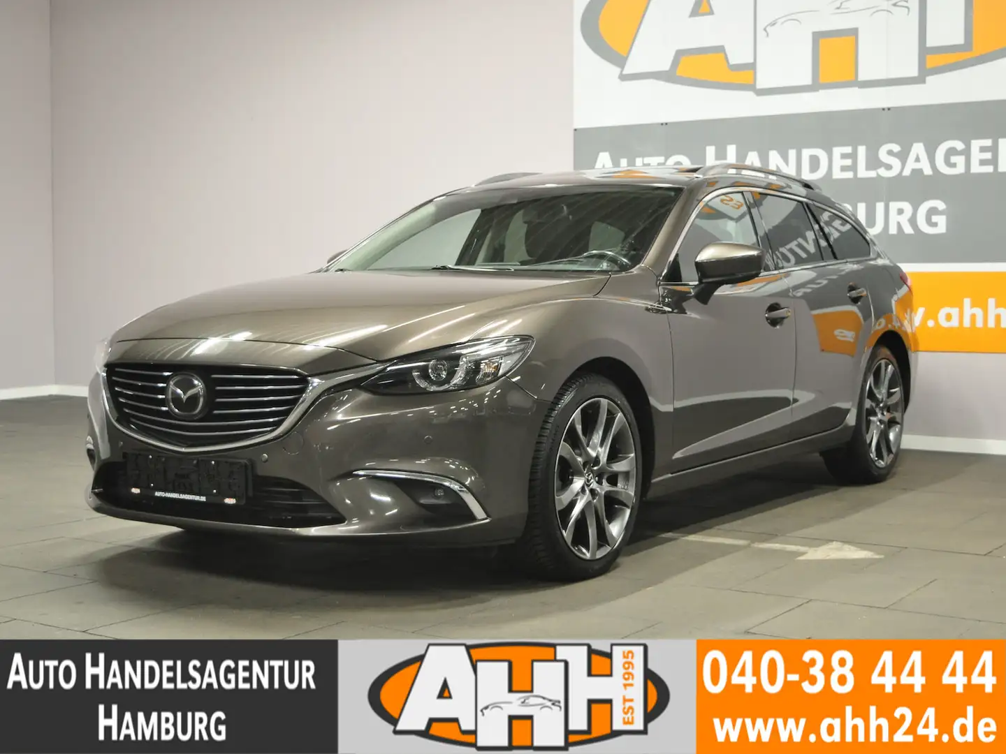 Mazda 6 KOMBI 2.2 D NAKAMA INTENSE NAVI|BOSE|CAM|AHK Braun - 1
